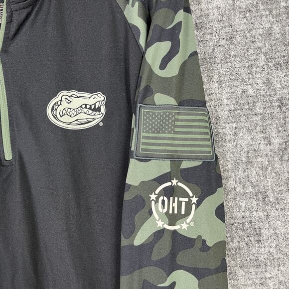 University Florida Shirt Mens  Large Black Camo Military College Football Alumni - Picture 3 of 8